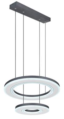 Suspension led Globo Blasius Noir Métal 67191-50