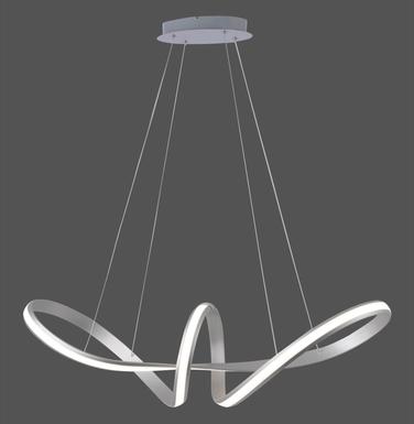 Suspension led Neuhaus Melinda Gris Métal - Verre Acrylique 8292-55