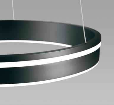 Suspension led Neuhaus Q-Vito Gris anthracite Aluminium 8412-13