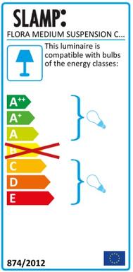 Suspension led Slamp Flora FLO85SOS0002O_000