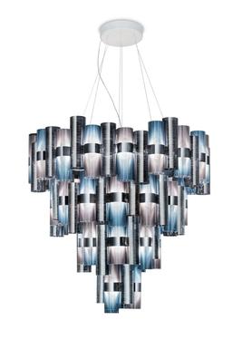 Suspension led Slamp La Lollona Bleu Technopolymère LAL87SOS4L00GR000