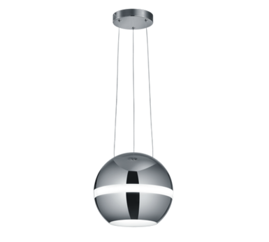 376110106 Métal Suspension Trio Led Chrome Balloon QreoEWCxdB