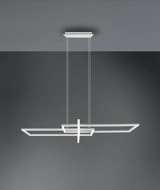 Suspension led Trio Salinas Blanc Métal 320310331