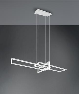 Suspension led Trio Salinas Blanc Métal 320310331