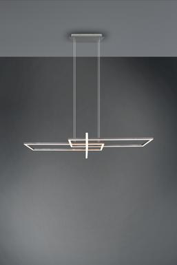 Suspension led Trio Salinas Gris Métal 320310307