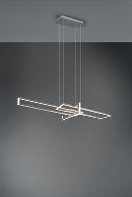 Suspension led Trio Salinas Gris Métal 320310307