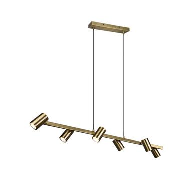 Suspension Marley - Trio - H150 cm - 6xGU10 - Laiton fumé - 302400604