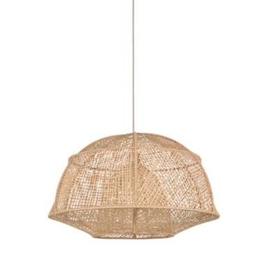 Suspension ODYSEE Ø 58 cm - Naturel - Raphia et Bois - Market Set - 657179