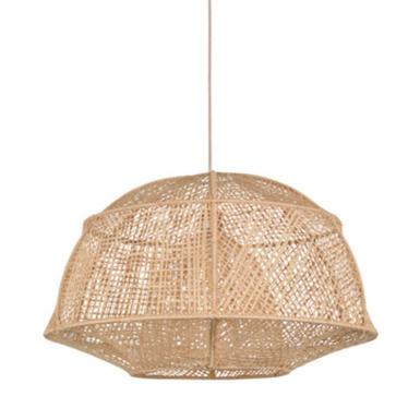 Suspension ODYSEE Ø 78 cm - Naturel - Raphia et Bois - Market Set -  657177