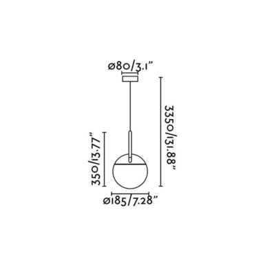 Suspension scandinave Mine Faro - Reconditionnée Lo Retour Blanc Bois LOL-28375