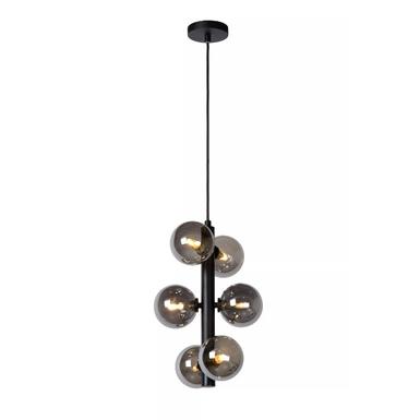 Suspension TYCHO - Ø 25,5 cm - 6xG9 - Noir - Lucide - 45474/06/30