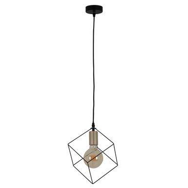 Suspensions 1 lampes design Näve Canto Noir Métal - Verre 6122022