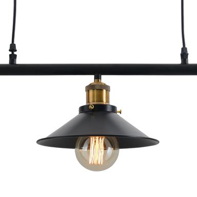 Suspensions 1 lampes design Näve Cottage Noir Métal 7063222