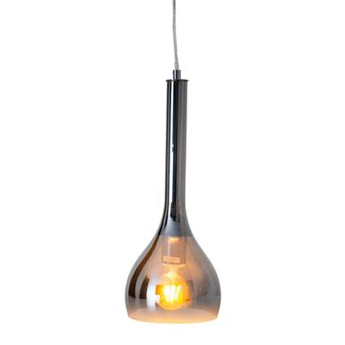 Suspensions 1 lampes design Näve Vaso Gris anthracite Métal - Verre 6127097