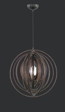 Suspensions design Trio Boolan Marron Bois 305900126