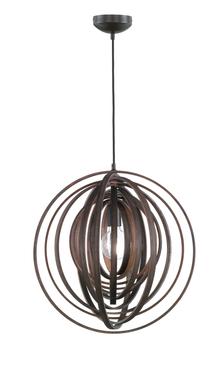 Suspensions design Trio Boolan Marron Bois 305900126