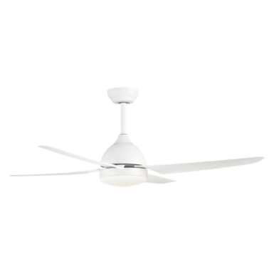 Ventilateur de plafond avec lumière LED ACB Barine Blanc ABS V2506423B