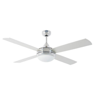 Ventilateur de plafond Faro Icaria Nickel satiné Métal 33701