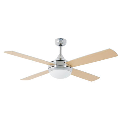 Ventilateur de plafond Faro Icaria Nickel satiné Métal 33701