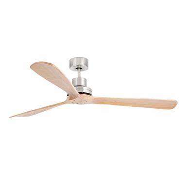 Ventilateur de plafond Lantau Ø 132 cm sans LED - Beige - Noyer - Faro - 33373DC