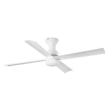 Ventilateur de plafond led blanc Faro Fraser Blanc Acier 33756