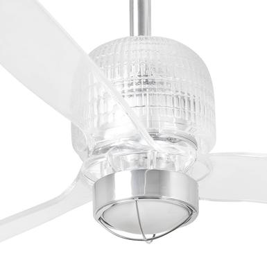 Ventilateur de plafond led Faro Chrome Acier 33394D-9