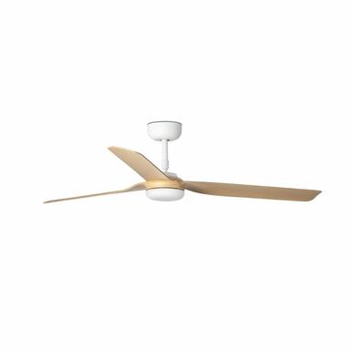 Ventilateur design Faro Punt Blanc Acier 33816