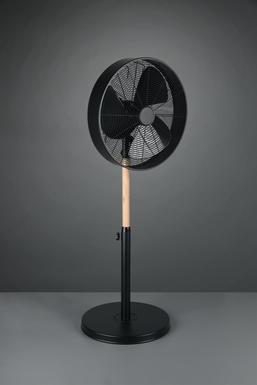 Ventilateur design Trio Viking Noir Métal R034-32