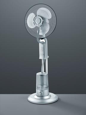 Ventilateur / humidificateur design Trio Andreas Gris Plastique R038-87