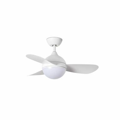 Ventilateur led Faro Hvar Blanc Acier 34300