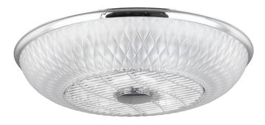 Ventilateur led Globo Rosario Chrome Métal 03622