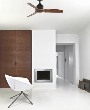 Ventilateur de plafond Just fan Faro Ø 91 cm - Marron foncé - Polycarbonate - Faro - 33425