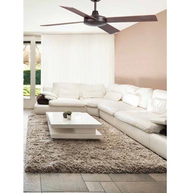 Ventilateur de plafond Faro Mallorca Marron Acier 33351