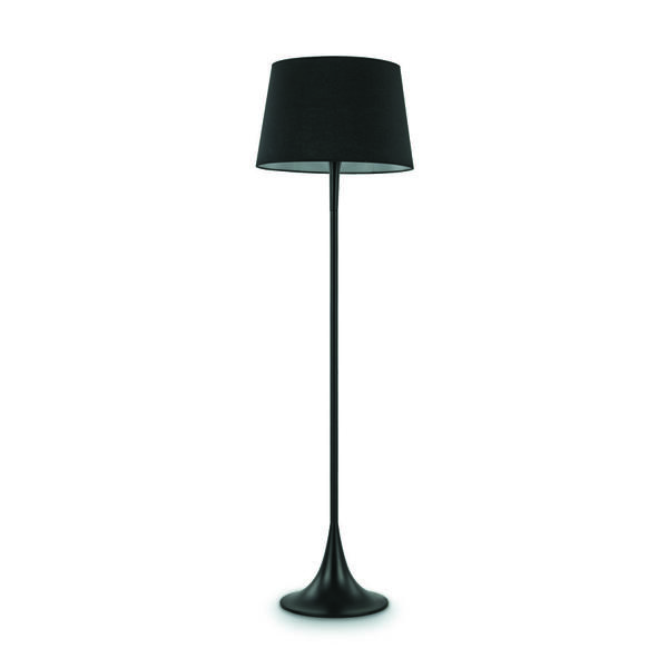 Lampadaire intérieur design Ideal lux Nordik Noir Métal 161716