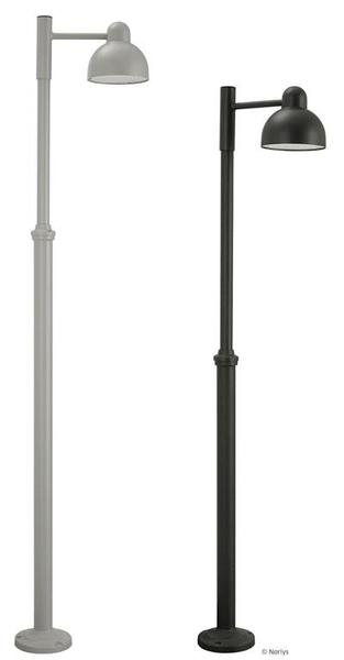 Lampadaire extérieur led Norlys Koster Aluminium 1914_ – Lampadaires  extérieurs led chez Luminaires Online