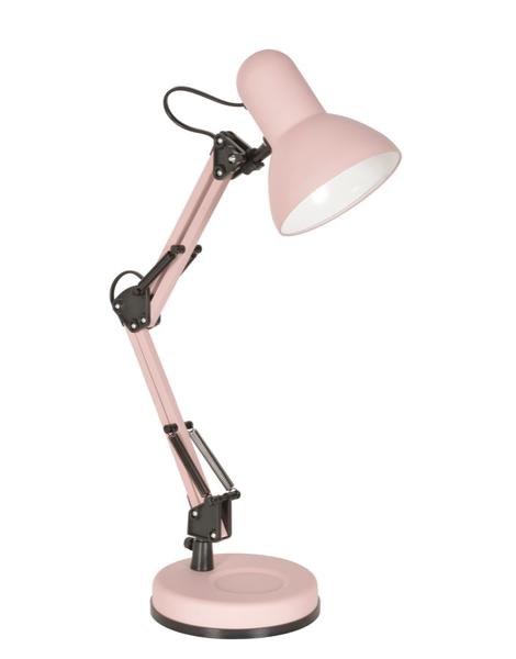 Lampe de Bureau Pliante Avec Miroir de Maquillage Support de Téléphone à  L'œil de la Lampe de Table de Lecture Attentionnée - Rose