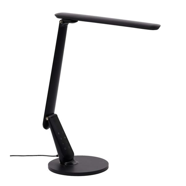 Lampe de bureau LED AROUND en aluminium noir