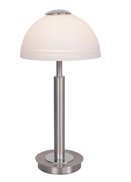 ELC lampe sur pied Navisa avec liseuse, nickel mat