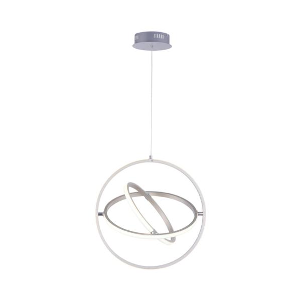 Suspension led Leuchten Direkt Maria Noir Métal 15402-18