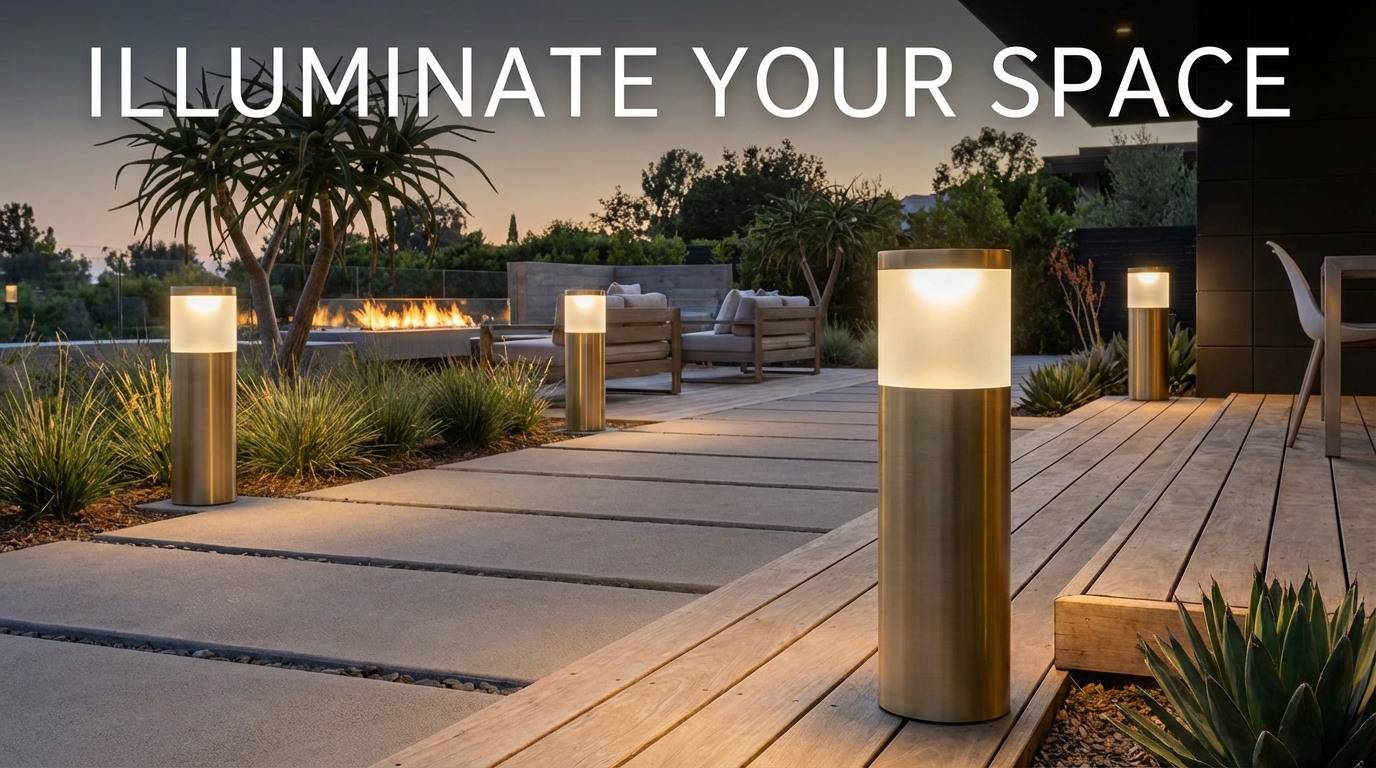 Quelle borne lumineuse choisir pour son extérieur ?