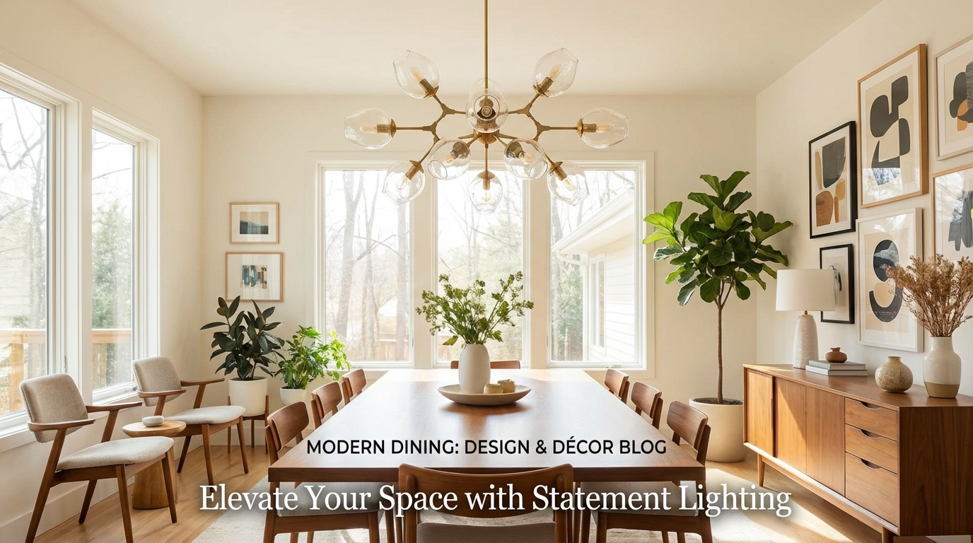 Comment choisir un luminaire pour sa salle à manger ?