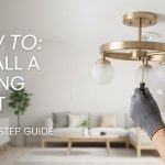 Comment installer un plafonnier : guide complet étape par étape