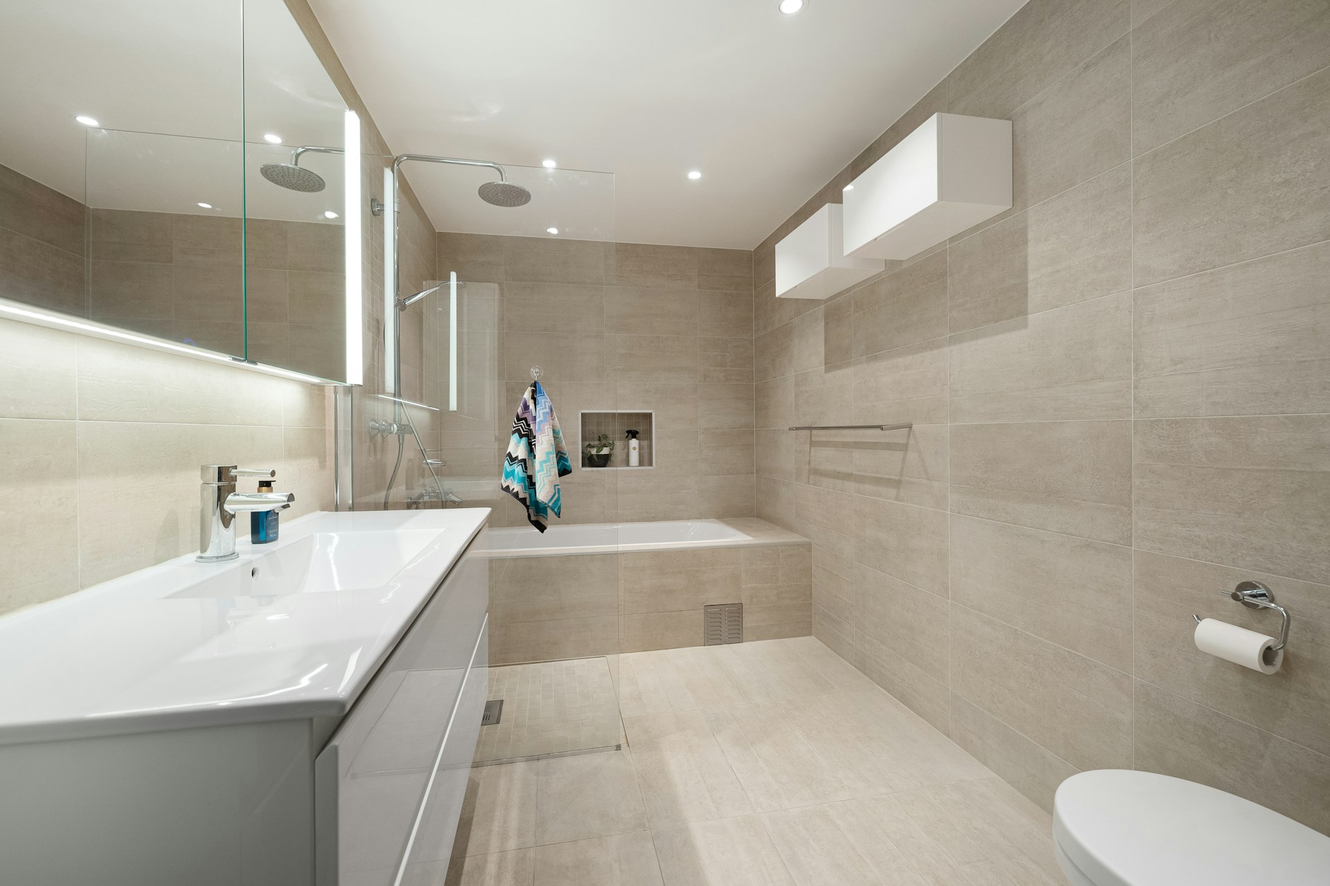 Éclairage pour une salle de bain